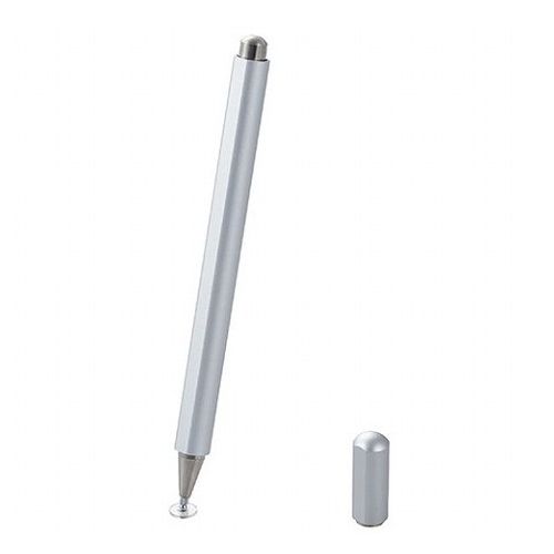 【5個セット】 エレコム 超感度ディスクタッチペン P-TPD03SVX5(代引不可)【送料無料】|リコメン堂生活館
