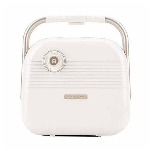 シン三海 ホットサンドメーカー 2枚 アイボリー solemood-hy-6602-hw(代引不可)【送料無料】
