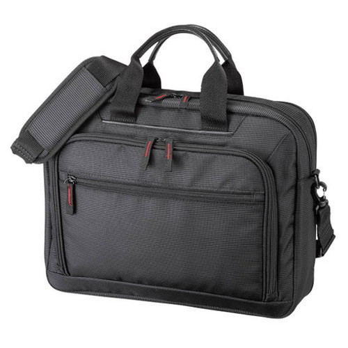 サンワサプライ マチ拡張PCバッグ ブラック BAG-W3BK(代引不可)【送料無料】