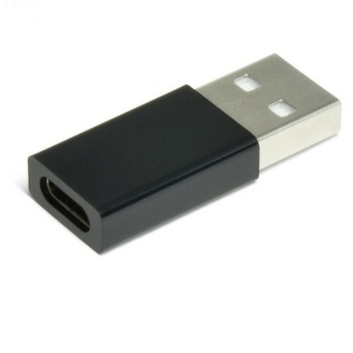 【10個セット】 日本トラストテクノロジー TypeC→USB2.0(A)変換コネクター (ブラック) TCU20A-BKX10(代引不可)【送料無料】