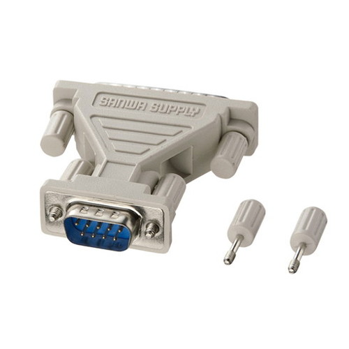 【5個セット】 サンワサプライ RS-232C変換アダプタ AD09-9M25MKX5(代引不可)【送料無料】