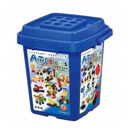 ARTEC ブロック バケツ220【ビビット】 ATC76536 雑貨 ホビー インテリア 雑貨 雑貨品(代引不可)【送料無料】
