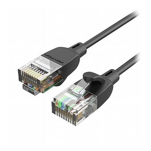 VENTION CAT6a UTP LANケーブル スリム&ポータブル 3m Black IB-4564 パソコン パソコン周辺機器 LANケーブル(代引不可)【メール便配送】【送料無料】画像