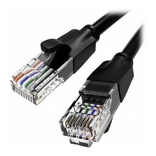 VENTION Cat.6 UTP LANケーブル 30m Black IB-4908 パソコン パソコン周辺機器 LANケーブル(代引不可)画像