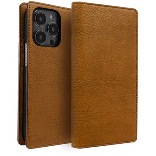 ABBI SIGNATURE VINTAGE イタリアンレザー MagSafe対応ダイアリーケース for iPhone 15 Pro タン ABS26185i15PR iPhone(代引不可)【送料無料】