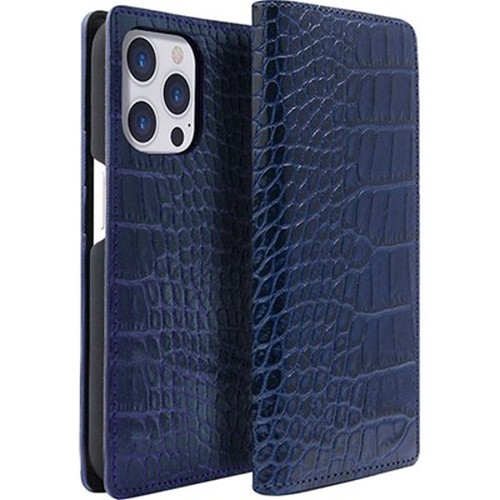 ABBI SIGNATURE LIPARI イタリアンレザー MagSafe対応ダイアリーケース for iPhone 15 Pro ネイビー ABS26191i15PR iPhone(代引不可)【送料無料】