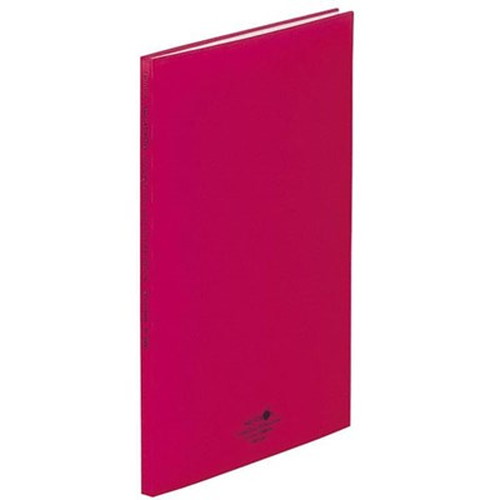 【10個セット】 LIHIT LAB. クリヤーブックA4 20枚ポケット 赤 N-5000-3-RDX10 雑貨(代引不可)【送料無料】