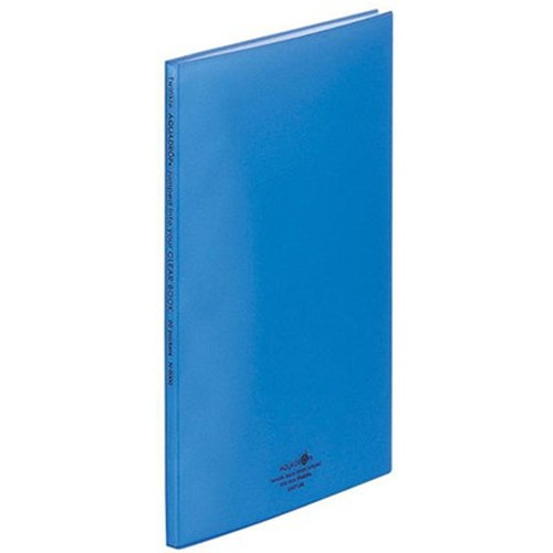 【10個セット】 LIHIT LAB. クリヤーブックA4 20枚ポケット 青 N-5000-8-BLX10 雑貨(代引不可)【送料無料】