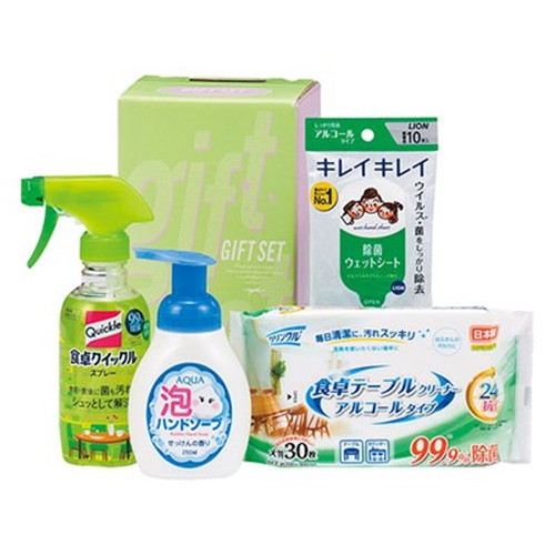 【5セット】 清潔習慣クリーンセット 22438404X5 雑貨(代引不可)【送料無料】