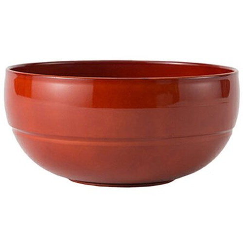 楽天市場】6寸 乱引三日月丼/どんぶり鉢 【溜内黒 TA】 直径180×高さ