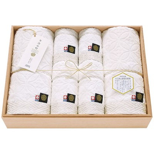 今治小町 白無垢II タオルセット 2066-062 キッチン雑貨(代引不可)【送料無料】