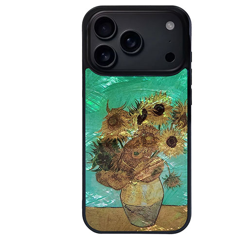 ikins 天然貝ケース for iPhone 17 Pro Max ひまわり I28117i17PM(代引不可)【送料無料】