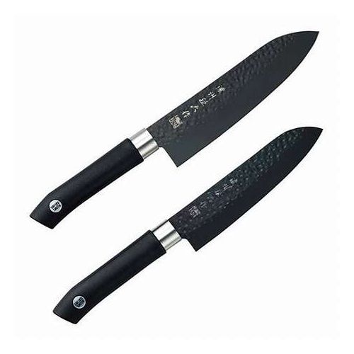 濃州孫六作 黒打和包丁2点セット K60701218(代引不可)【送料無料】