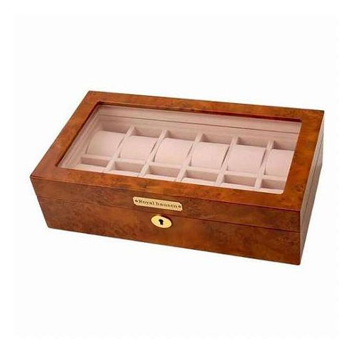 Royal hausen ロイヤルハウゼン 時計収納ケース 12本収納 大事な腕時計を大切に保管 GC02-LG3-12(代引不可)【送料無料】