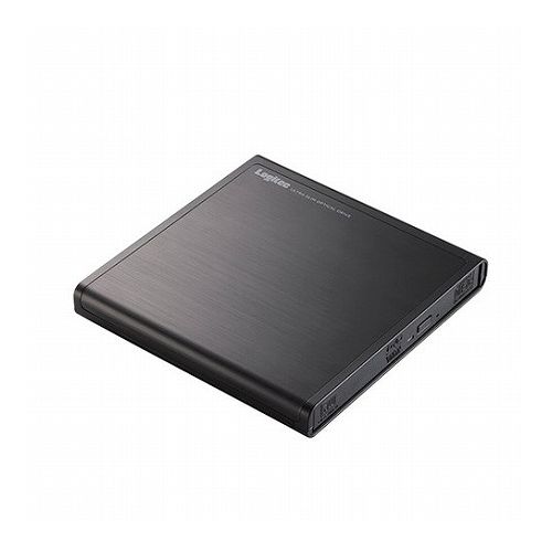 エレコム DVDドライブ USB2.0 オールインワンソフト付 ブラック LDR-PMJ8U2VBK(代引不可)