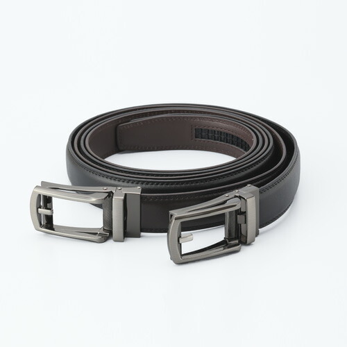 楽天市場】アイタッチベルト ブラック ブラウン 2色セット 穴の無い