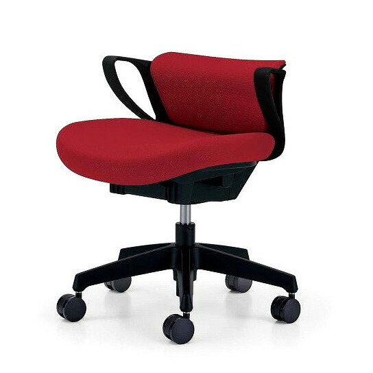 デスク用チェア オフィスチェア ピコラ ミニバック 布張 Cr G534e6gra8 W カーマイン 椅子 リモートワーク 在宅 仕事 勉強 快適 おしゃれ パソコンチェア デスクチェア 会社 子供部屋 代引不可 送料無料 リコメン堂生活館