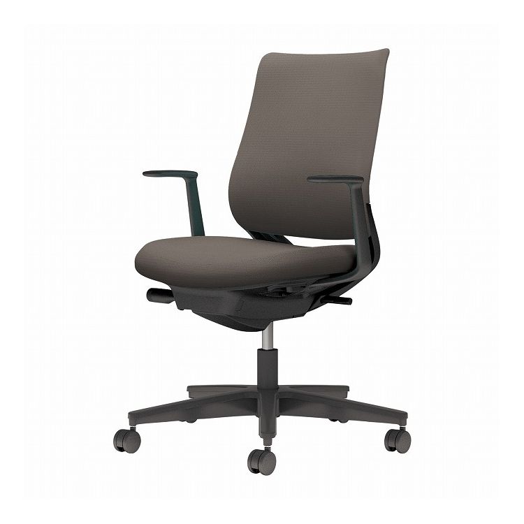 【メーカー直送】 コクヨ オフィスチェア 椅子 イス チェア ミトラ2 L型肘 ブラック ダークグレージュ(代引不可)【送料無料】|リコメン堂生活館