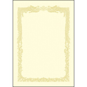ササガワ OA賞状用紙100枚入 B4横書クリーム 1 箱 10-1178 文房具 オフィス 用品【送料無料】