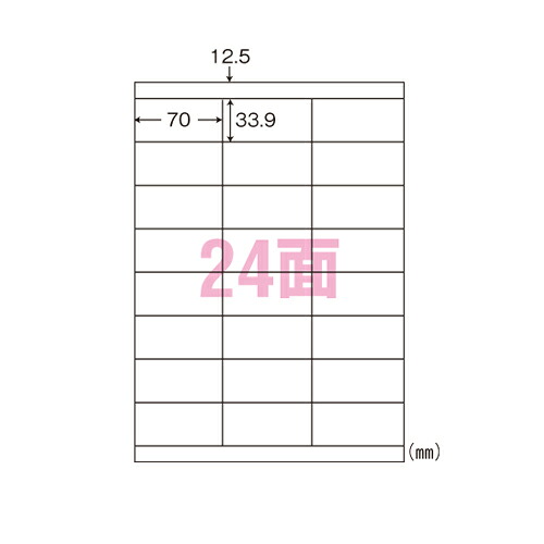 東洋印刷東京支店 ナナ シンプルパック マルチタイプラベル 1 箱 LDZ24UA 文房具 オフィス 用品【送料無料】｜リコメン堂生活館