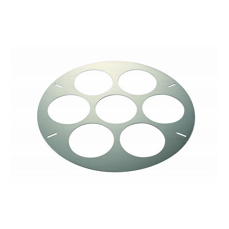 カンダ 寸胴鍋用てぼ板 51cm用φ500 7穴 (フック4本付) 041273【送料無料】｜リコメン堂生活館 26,096円