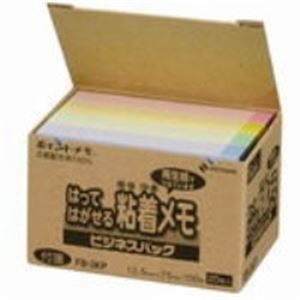 （まとめ）ニチバン ポイントメモ再生紙 FB-3KP パステル【×5セット】 (代引不可)