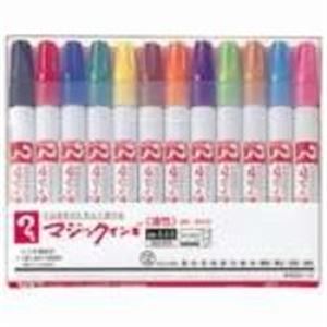 （まとめ）寺西化学工業 マジックインキ M500C-12 細書 12色セット【×3セット】 (代引不可)