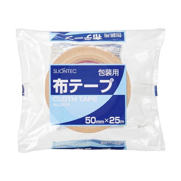 （まとめ）スリオンテック 布テープ No.343 950mm×25m NO.3439-00 1巻【×30セット】