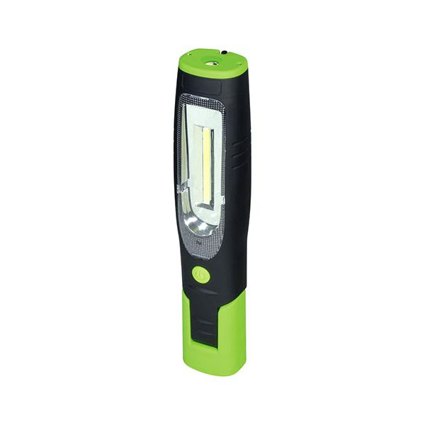 日動工業 充電式LEDハンディーライト ブラック&times;グリーン LEH-1P1PN-CH｜リコメン堂生活館