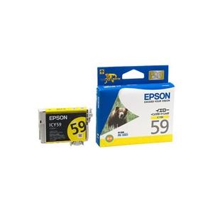 (業務用5セット) EPSON エプソン インクカートリッジ 純正 【ICY59】 イエロー(黄)