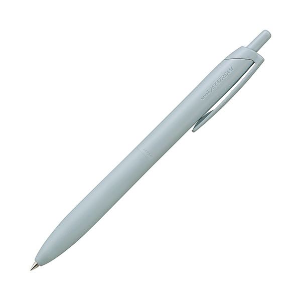 （まとめ） 三菱鉛筆油性ボールペン ジェットストリーム シングル （Lite touch ink搭載） 0.5mm 黒 （軸色：ライトブルー）SXNLS05.8 1セット（10本） 【×3セット】