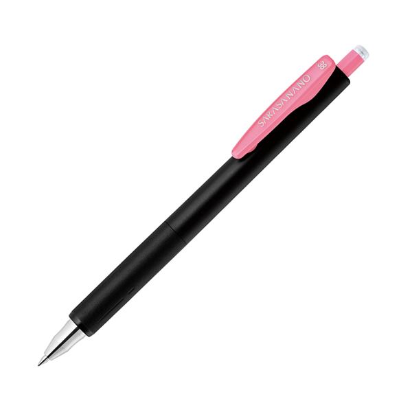 （まとめ） ゼブラジェルボールペン サラサナノ 0.38mm ピンク JJX72-P-N 1セット（10本） 【×3セット】