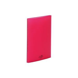 (業務用10セット) LIHITLAB クリアファイル/ポケットファイル 【A4/タテ型】 ヨコ入れ式 赤 N5040-3 (代引不可)