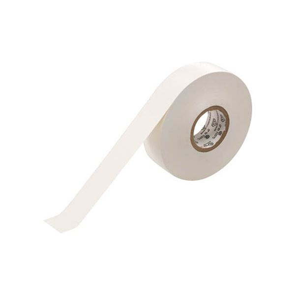 （まとめ） 3M スコッチ ビニールテープ 35 白19mm×20m 35WHI 1巻 【×10セット】