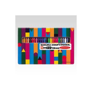 （まとめ） サクラクレパス クーピーペンシル ソフトケース入 FY24R1 入 【×2セット】 (代引不可)