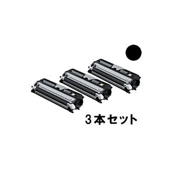 【純正品】 KONICAMINOLTA コニカミノルタ トナーカートリッジ 【TVP1600K BK ブラックトナー】 バリューパック (代引不可)