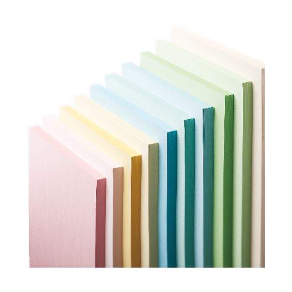 （まとめ） 長門屋商店 Color Paper B4 特厚口 うぐいす ナ-2408 1冊（50枚） 【×10セット】 (代引不可)
