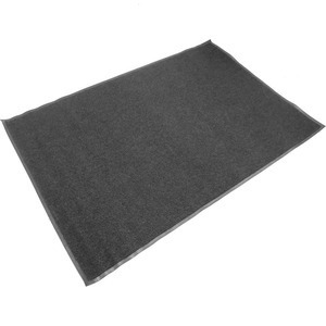 業務用 玄関マット/PVCコイルマット 【ブラック】 120cm×180cm 長方形 屋外用 土砂防止仕様 『Funderful』 〔入口〕|リコメン堂生活館