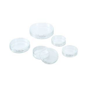 (まとめ)シャーレ(ペトリ皿)100 ガラス製 98.5φ×21mm 【×3セット】