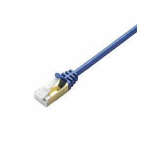(まとめ)エレコム ツメ折れ防止スリムLANケーブル(Cat7準拠) LD-TWSST/BM20【×2セット】 (代引不可)