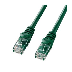 (まとめ)サンワサプライ カテゴリ6UTPLANケーブル LA-Y6-15G【×2セット】 (代引不可)