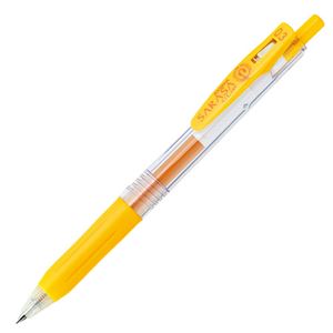 （まとめ） ゼブラ ゲルインクボールペン サラサクリップ 0.3mm 黄 JJH15-Y 1本 【×60セット】 (代引不可)