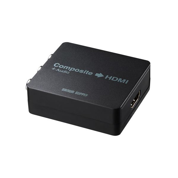 サンワサプライ コンポジット信号HDMI変換コンバータ VGA-CVHD4 (代引不可)