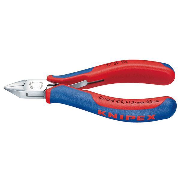 KNIPEX（クニペックス）7732-115 エレクトロニクスニッパー （SB） (代引不可)｜リコメン堂生活館