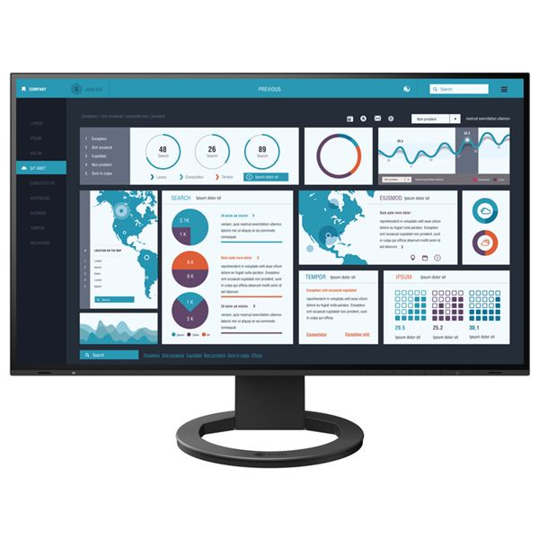 EIZO 68.5cm 27.0型カラー液晶モニター FlexScan EV2795 ブラック EV2795-BK (代引不可)
