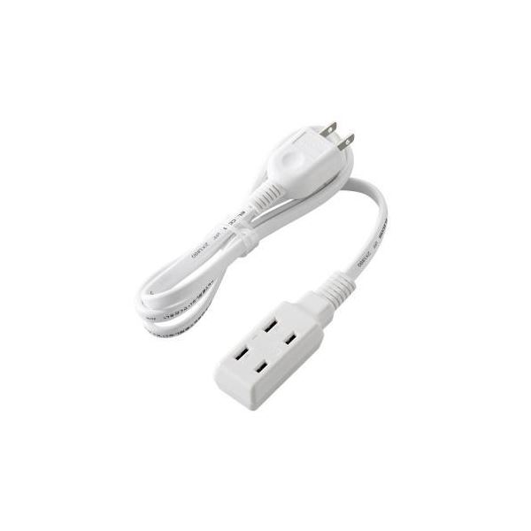 （まとめ）エレコム モバイル電源タップ T-M310WH【×5セット】 (代引不可)