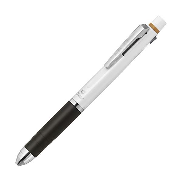 （まとめ）ゼブラ 多機能ペン デルガード+2C（軸色：ホワイト）P-B2SA85-W 1本【×5セット】 (代引不可)