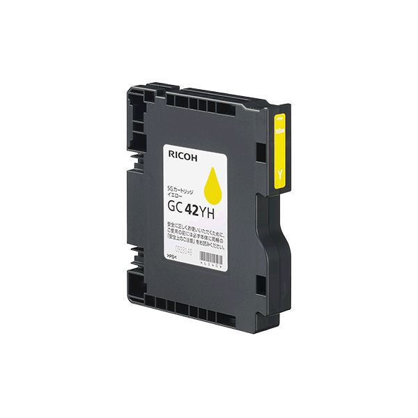 RICOH SGカートリッジ イエロー GC42YH 515929 (代引不可)
