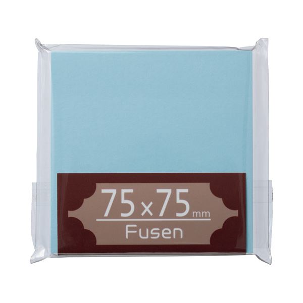 (まとめ) TANOSEE ふせん 75×75mm 空 1冊 【×50セット】 (代引不可)