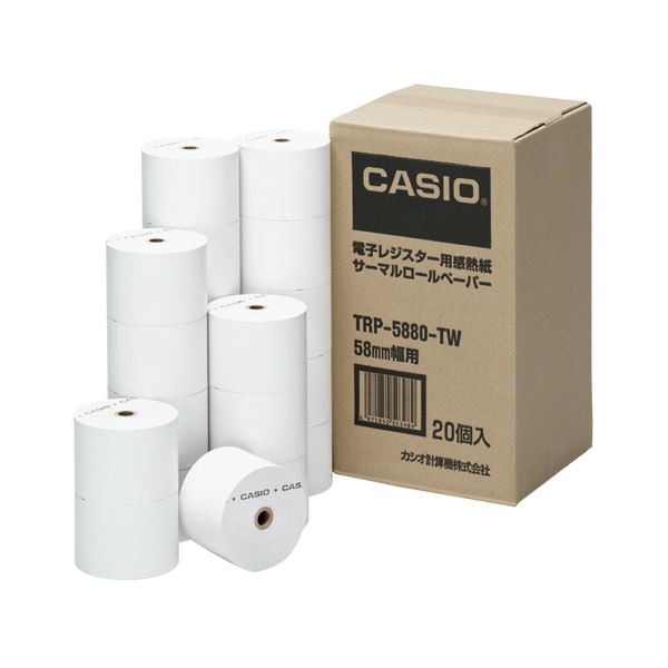 楽天市場】(まとめ) クリエイティア 感熱ロール紙幅80mm×長さ65m 直径